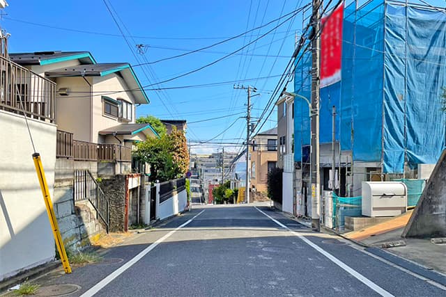 前面道路②