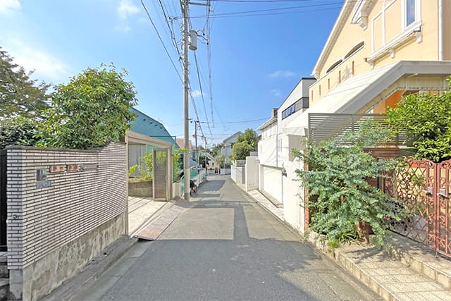 前面道路①