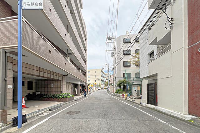 前面道路②
