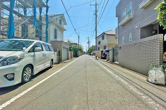 前面道路①