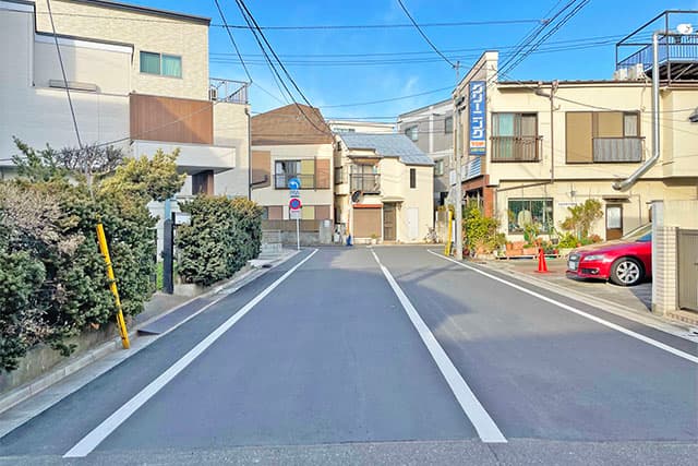 前面道路②