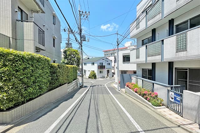 前面道路①