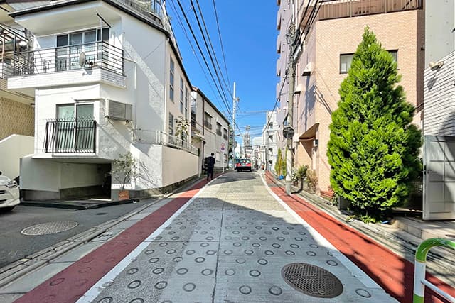 前面道路②