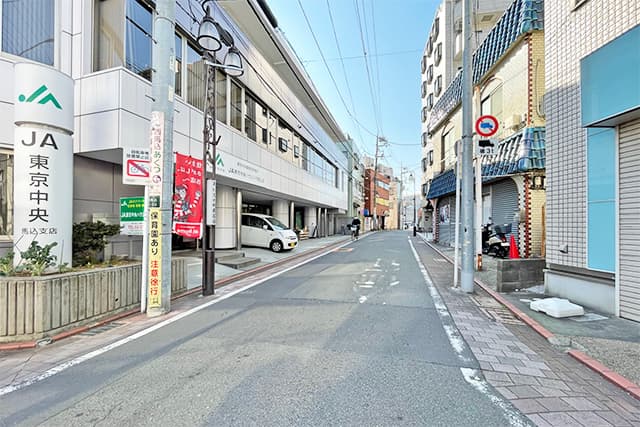 前面道路③