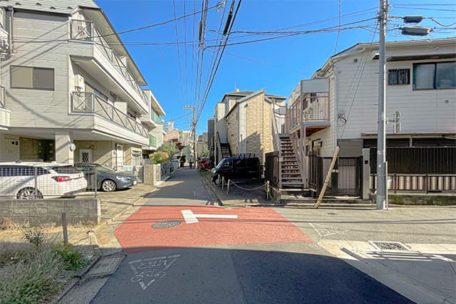 前面道路②