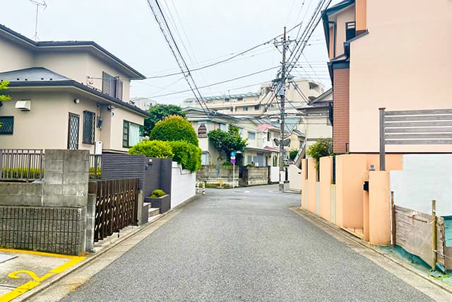 前面道路①