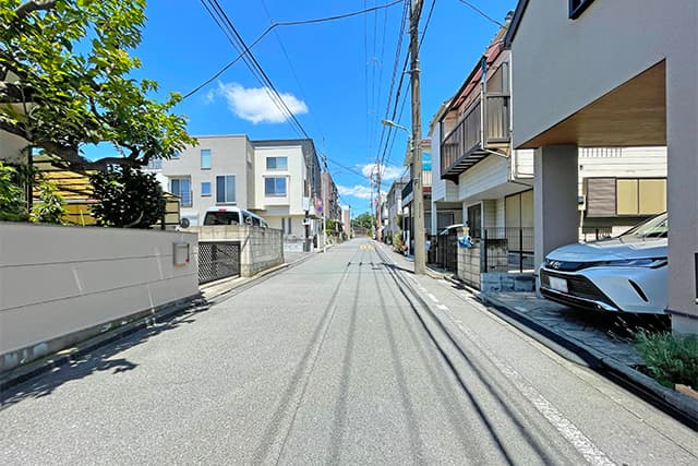 前面道路①