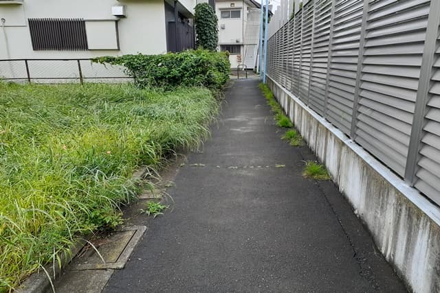 前面道路③