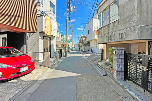 前面道路①
