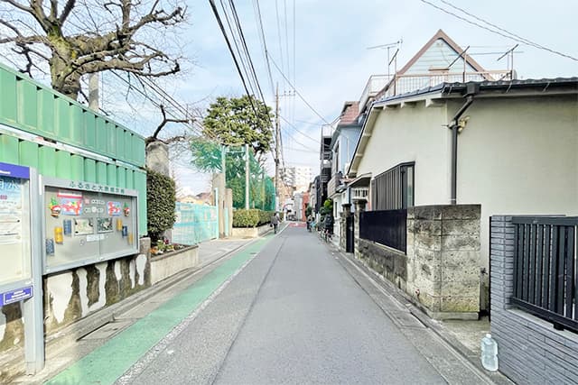 前面道路②