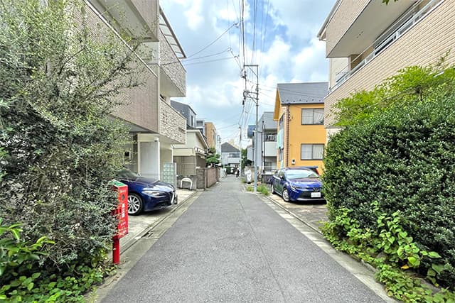 前面道路①