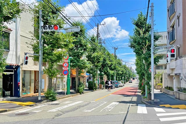 周辺道路②（円融寺通り）