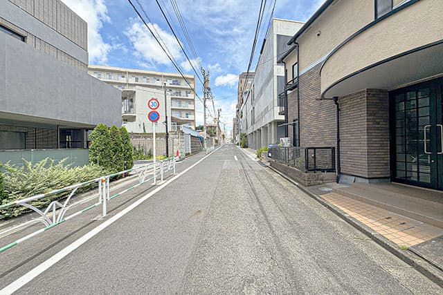 前面道路②