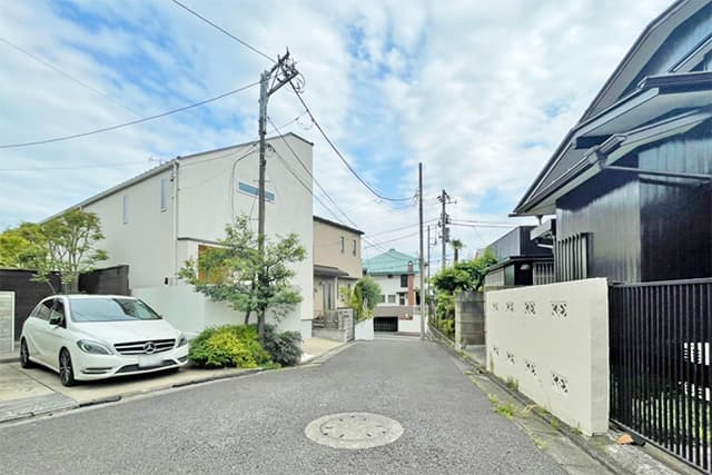 前面道路②
