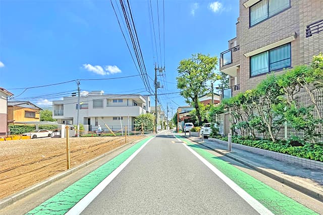 前面道路①