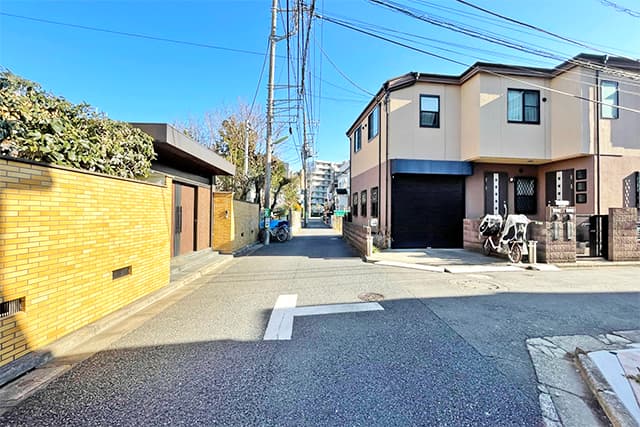 前面道路②