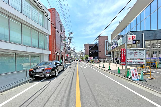 周辺道路②（自由が丘グリーンロード）