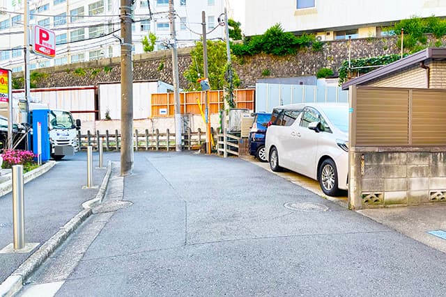 前面道路②