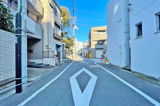 前面道路①