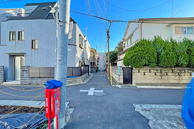 前面道路①