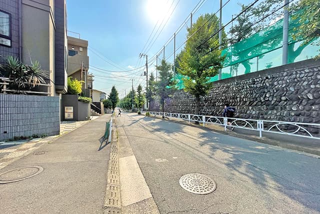 前面道路②