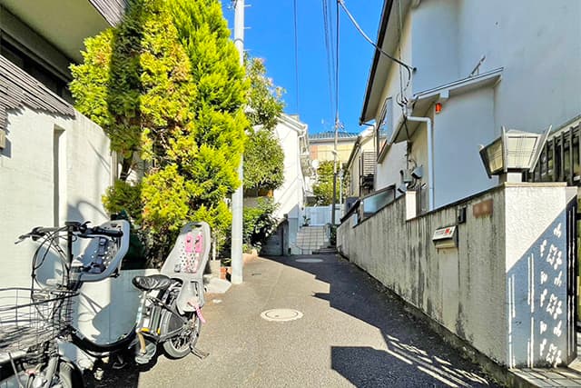 前面道路②