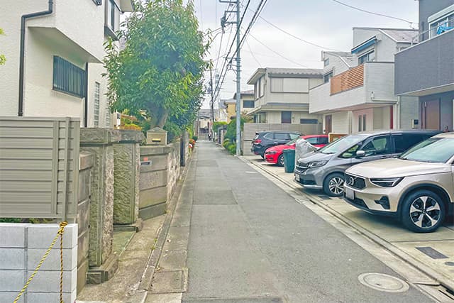 前面道路①