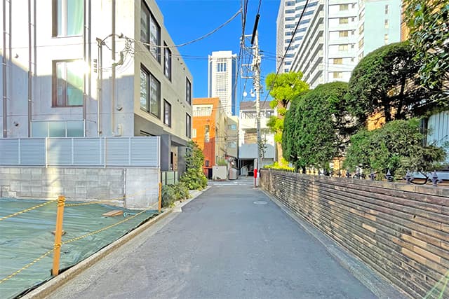 前面道路②
