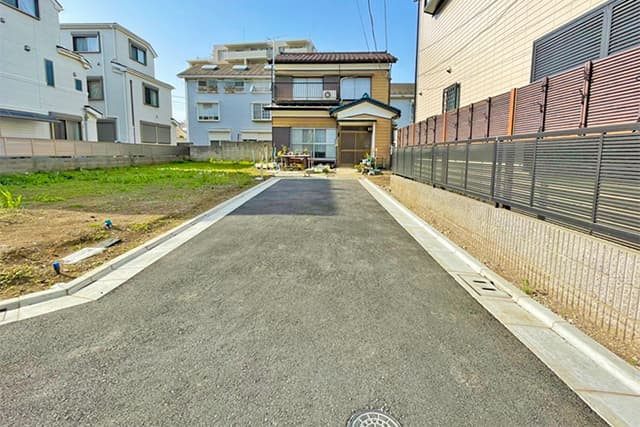 前面道路②