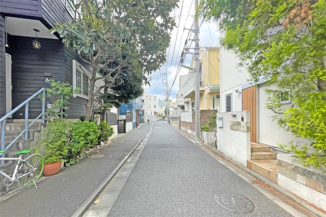 前面道路②