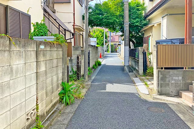 前面道路①