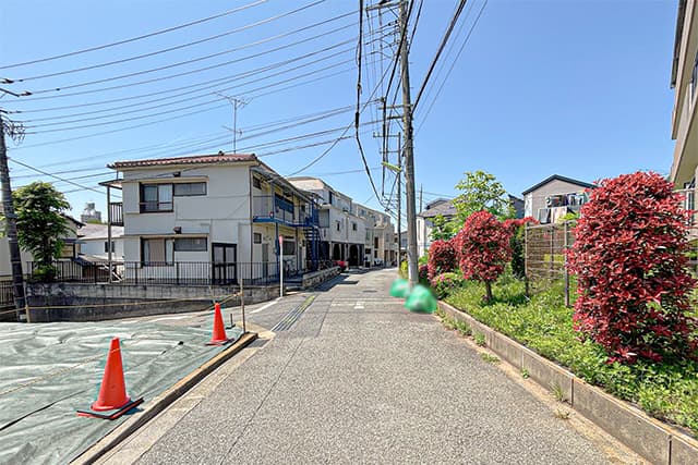 前面道路②