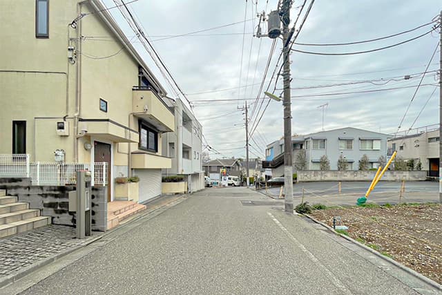 前面道路②