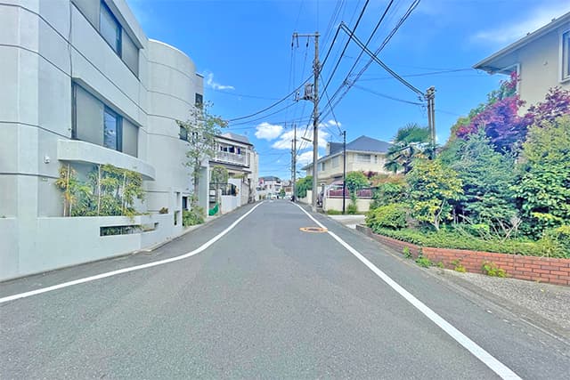 前面道路②