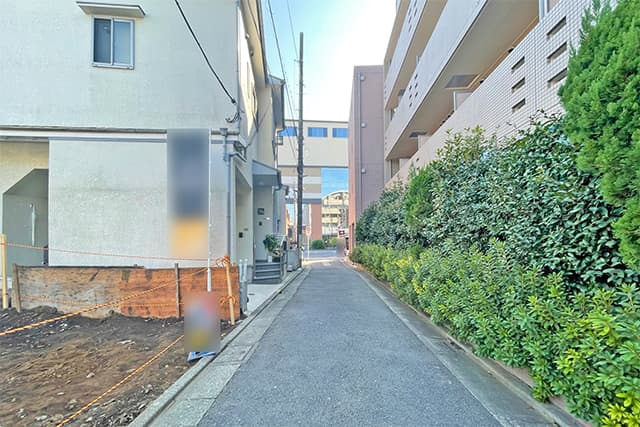 前面道路①