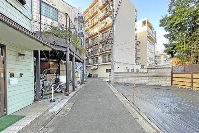 前面道路①