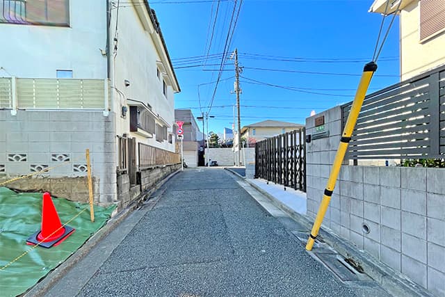 前面道路②