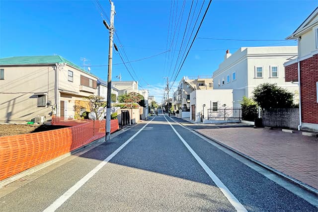 前面道路