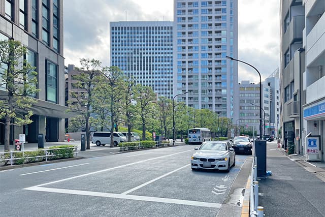 前面道路