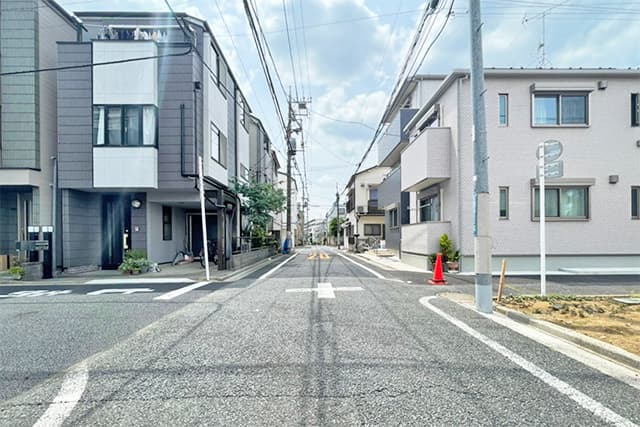 前面道路①