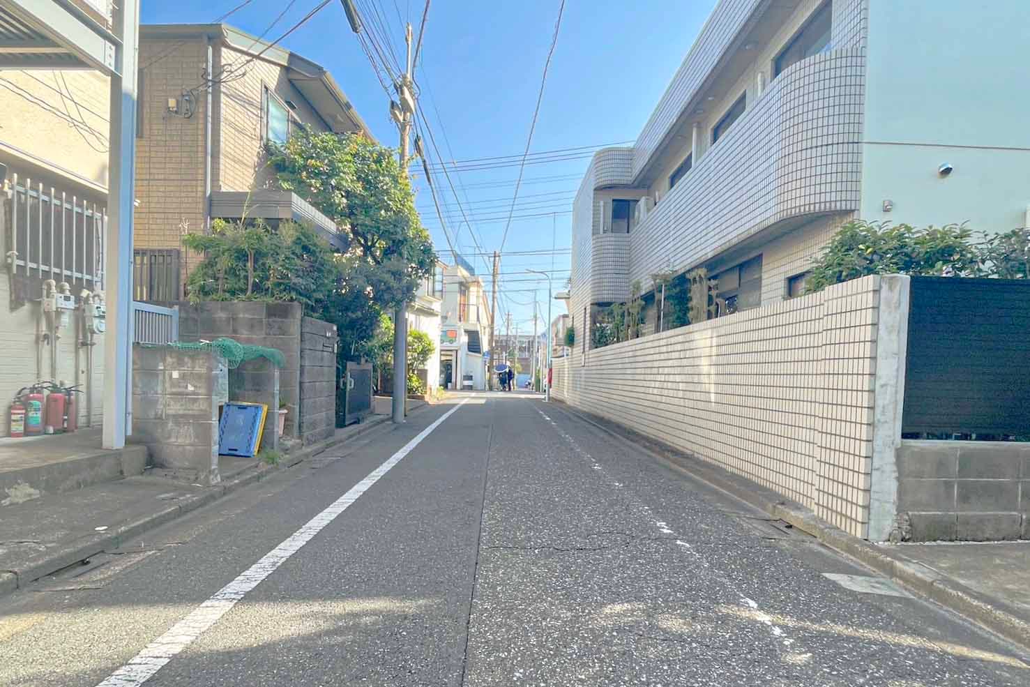 前面道路②