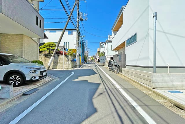 前面道路②