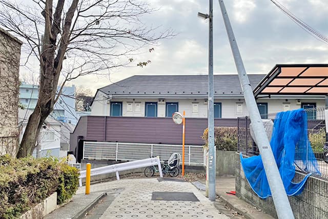 前面道路①
