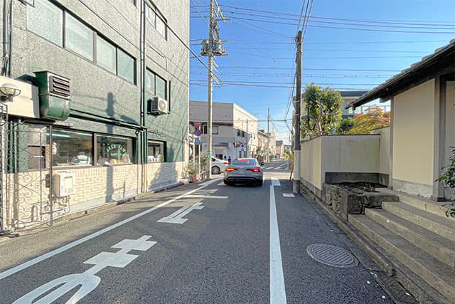 前面道路②