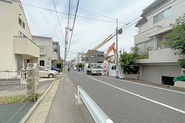 前面道路①