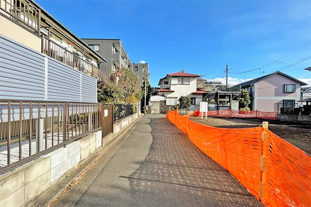 前面道路②