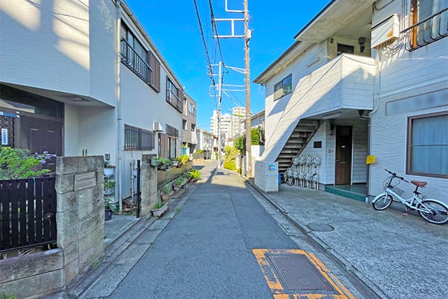 前面道路①