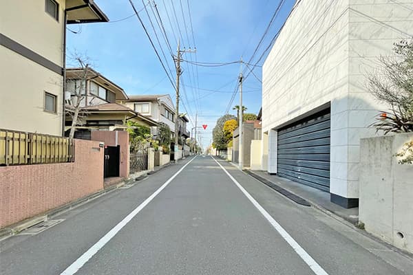 前面道路②