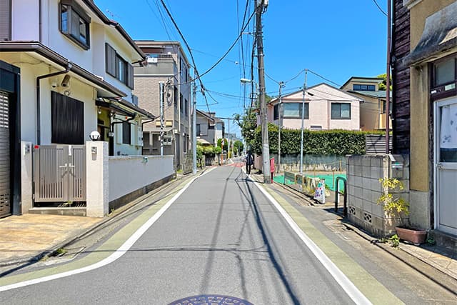 前面道路①