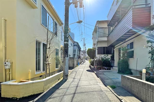 前面道路①